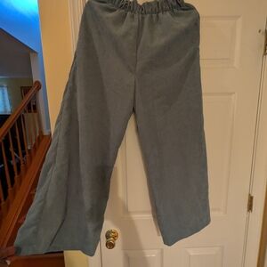 Zenana Outfitters Women's Wide Leg Corduroy Pants - Gray